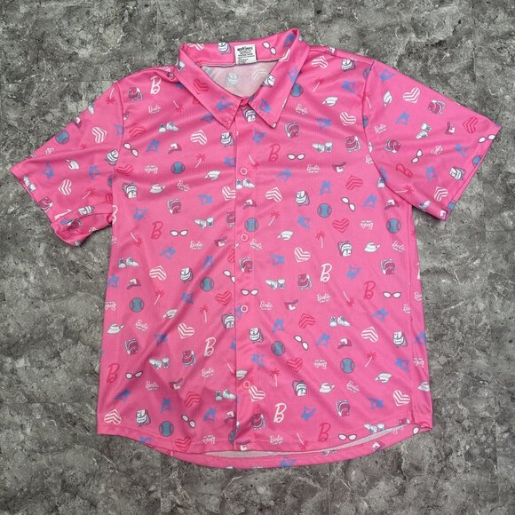 Blue Jays Barbie Hawaiian XL Shirt SGA Toronto Blue Jays Limited Edition - Picture 1 of 7